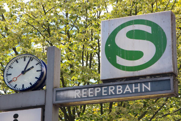 S Bahn Haltestelle Hamburger Reeperbahn