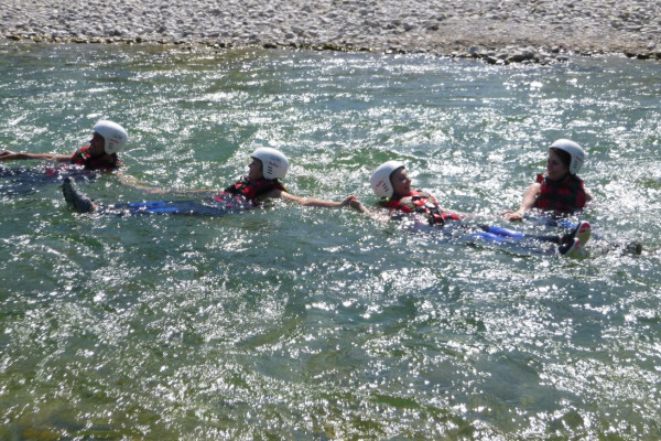 Wildwasserschwimmen