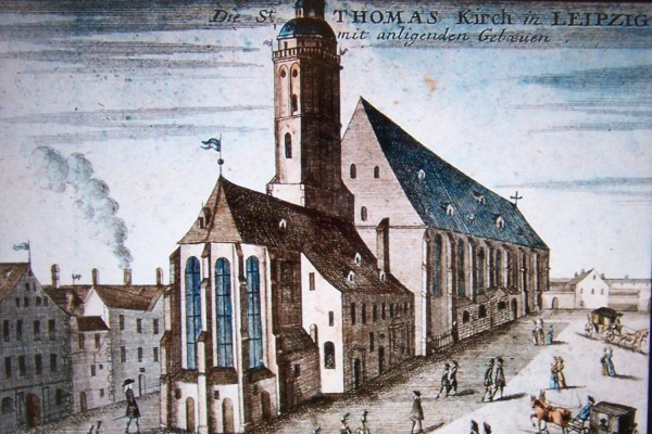 Die Thomaskirche in der Zeit von Luther.