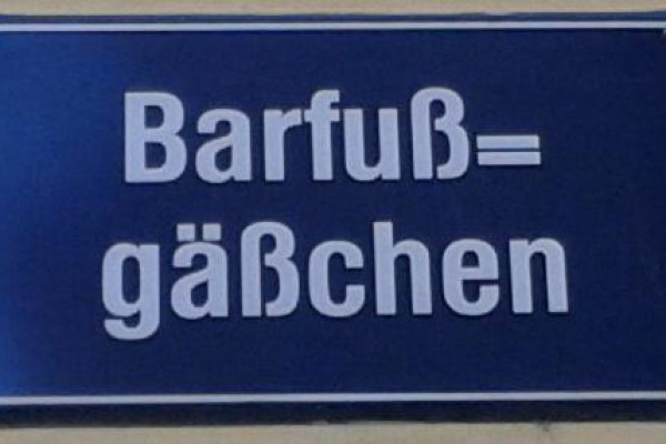 Ging man hier wirklich Barfuß durch Leipzig?