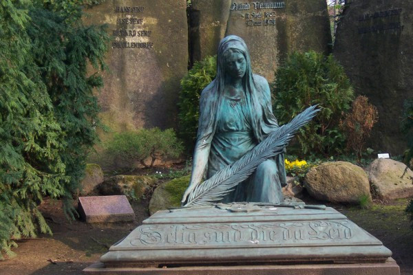 Der Leipziger Südfriedhof biete eine Fülle von kunsthandwerklichen Arbeiten.