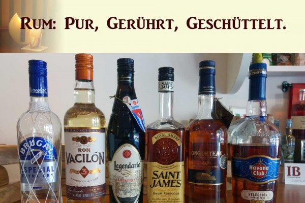 Tasting und Cocktailkurs in Köln: Rum