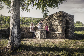 Weingartenhütte am WEINWEG Langenlois