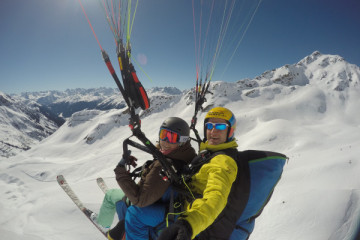 Montafon / ABFLUG VON DER PISTE