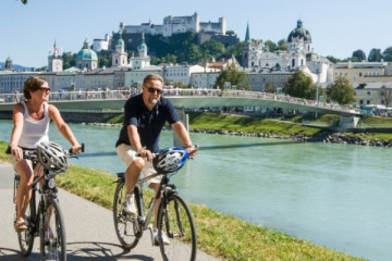 Salzburger Radtour mit Picknick