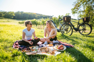 Radlerpicknick - fleischige Variante