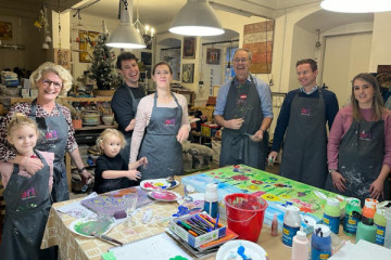 Kreativ als Familie