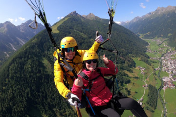 "Panorama - Tandemflug Stubai"