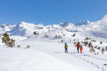Schneeschuhwanderung Silvrettasee