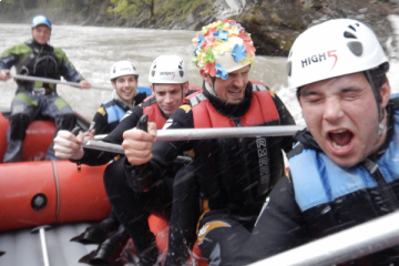 Rafting / Canoe auf der Bregenzer Ach