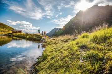 Wanderung auf dem Seetalweg am Hochjoch