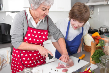 Kochen in Otterfing - Familienkochkurs Essen ist fertig