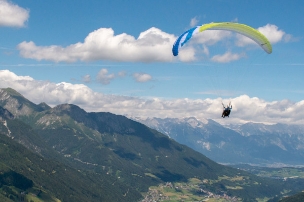 Blick Richtung Innsbruck