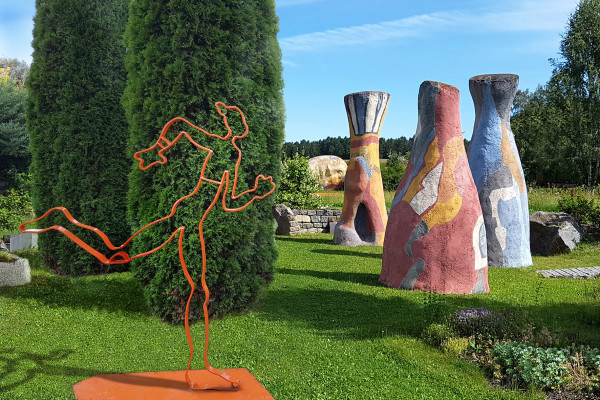 Blick in den Skulpturenpark