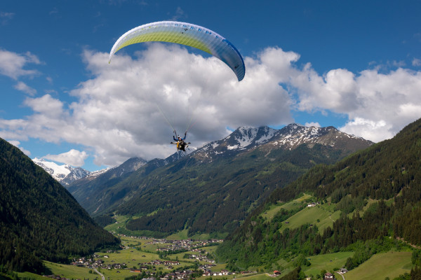 Blick Stubaier Gletscher