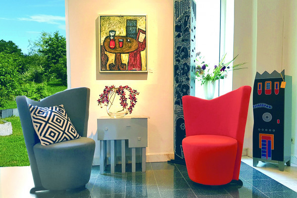 Blick in den IDEA Museumsshop
