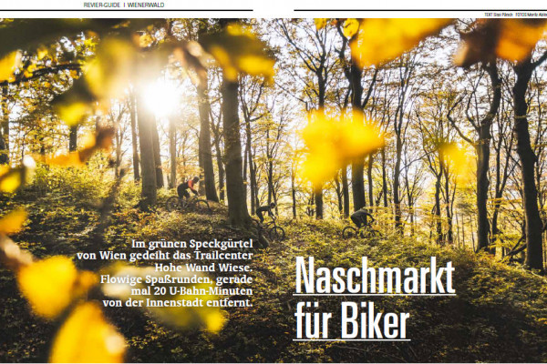 Wienerwald Nord - ein Naschmarkt für BikerInnen