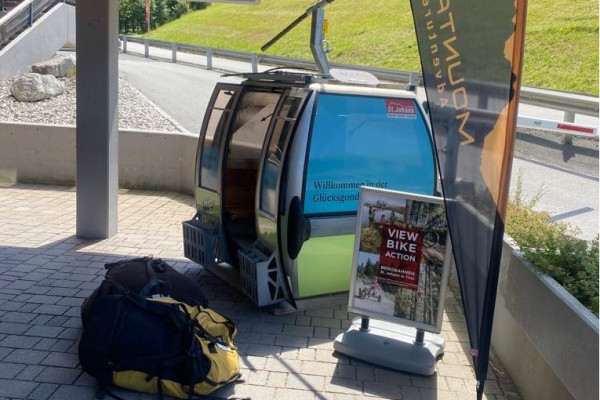 Treffpunkt an der Bergbahn 
