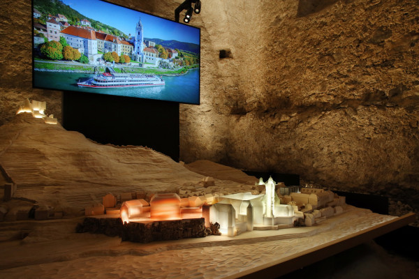 Modell Dürnstein in Gotischer Halle