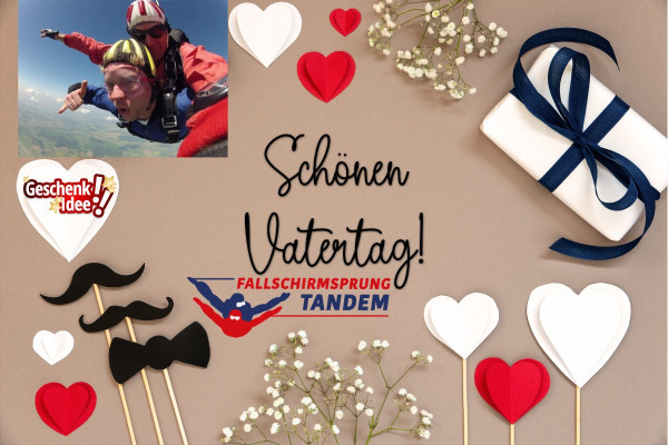 fallschirmspringen Vatertag geschenk