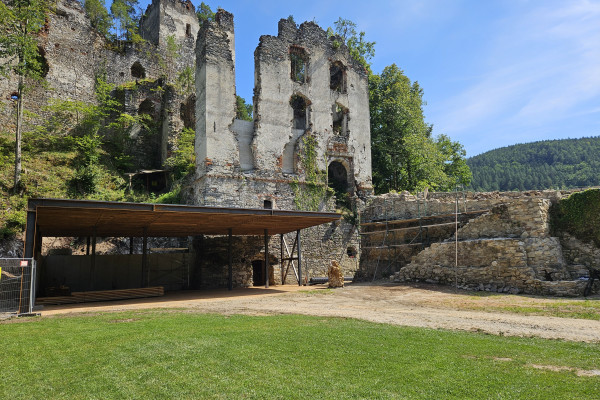 "Lost Place"  Burgruine Waxenegg  