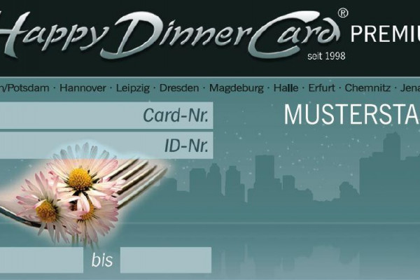 Happy Dinner Card Premium