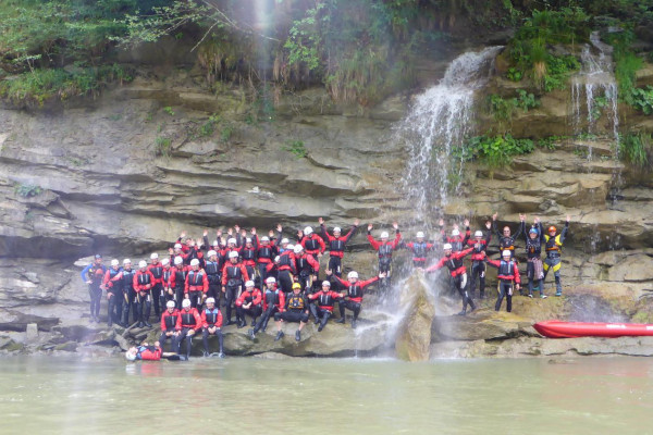 Canoe - Waterfall