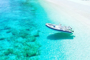 Cagliari: visite exclusive de la côte sud-ouest en canot pneumatique de Chia