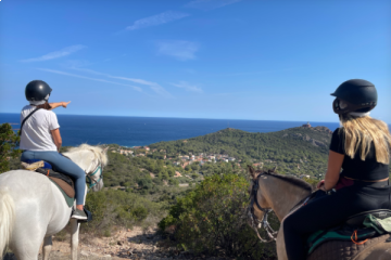 Balade équestre débutant - Panoramer Saint Raphaël