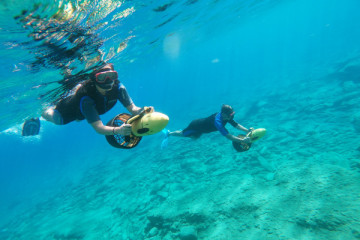 Excursion en bateau Seascooter avec guide et collation