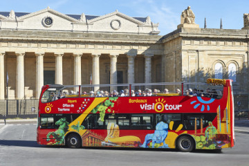 Visite de Bordeaux en bus à impériale
