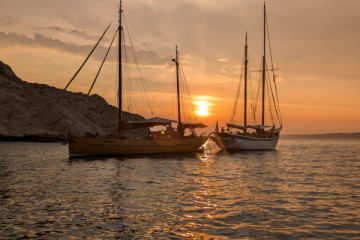 Soirée coucher du soleil dans les Calanques du Frioul - BB