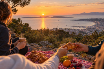 Lever du soleil Croix des Gardes