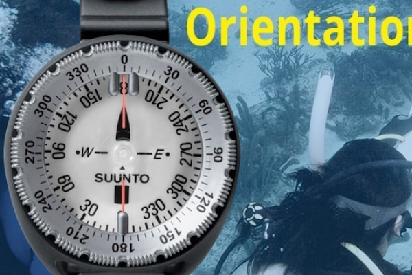 instruments orientation navigation boussole plongee sous-marine compas