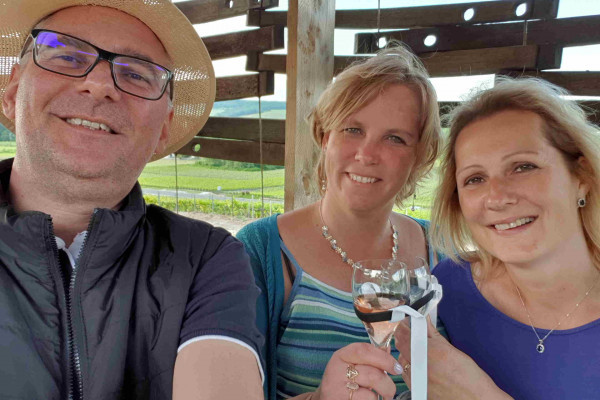 Dégustation au coeur des vignes