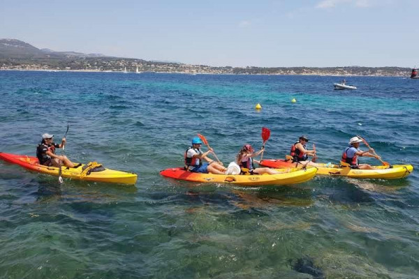 3H de location kayak de mer auto-videur