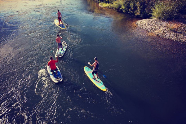 Descente de  l'Argens en paddle