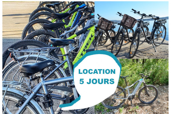 LOCATION VELO BANDOL 5 JOURS