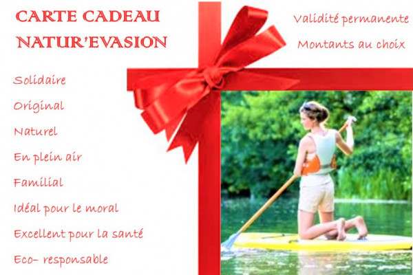 Carte Kado paddle rivière