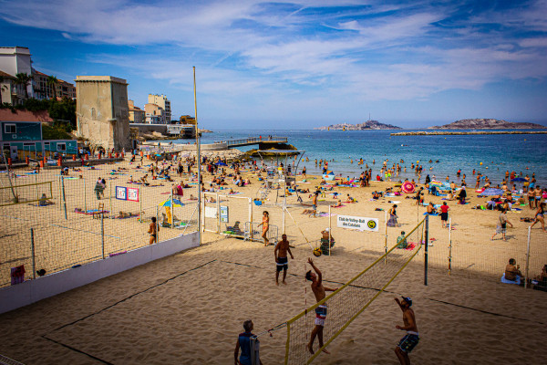 Plage des Catalans - Anse de Saint-Lambert