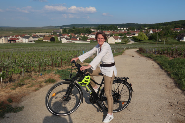 Audrey, votre guide pour partir à la découverte des vignes de Chigny-les-Roses, Rilly-la-Montagne et Ludes.