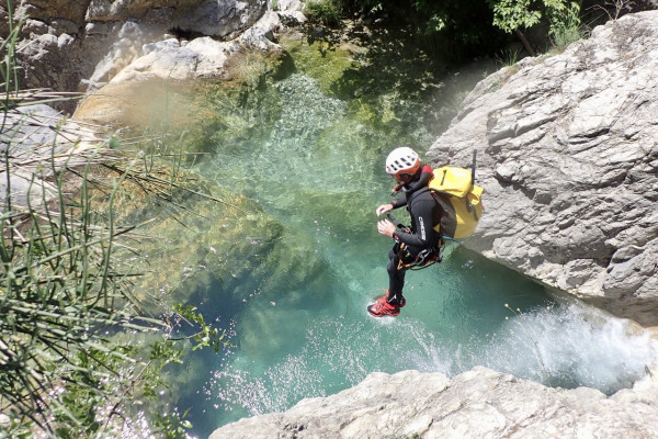 Azur Canyoning - Le ruisseau d'Audin - Eau limpide