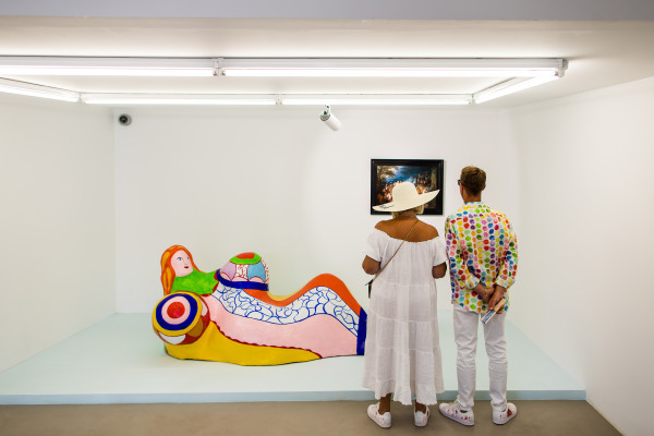 L'intérieur du centre d'art, la Collection Philippe Austruy