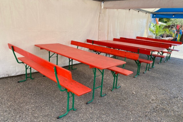 Sitzplätze für Gruppe
