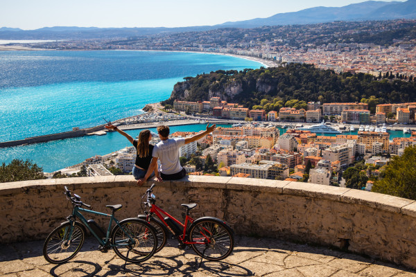 Visite guidée en vélo électrique à Nice