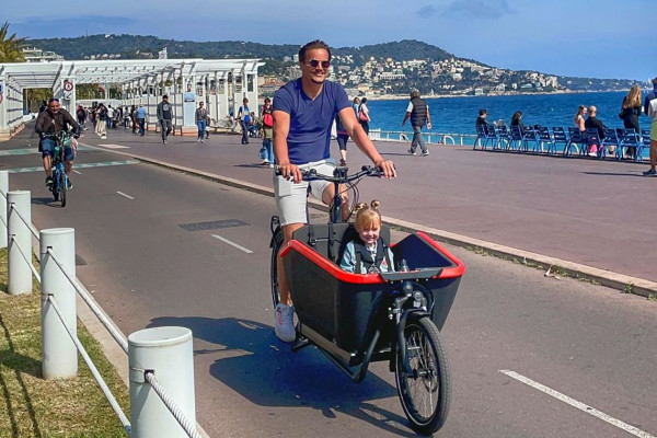 vélo cargo électrique Nice