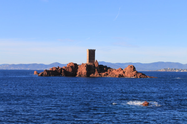 Point de vue sur l'Ile d'Or