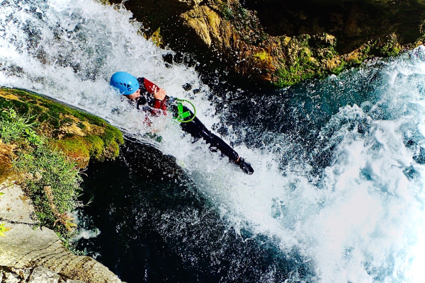 Toboggan Walibi Azur canyoning