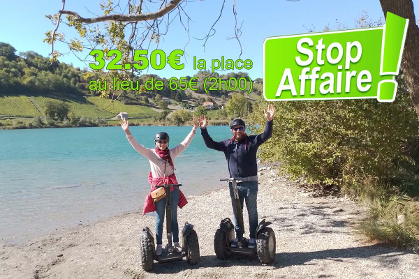 Dernière minutes Segway vignoble Savoie