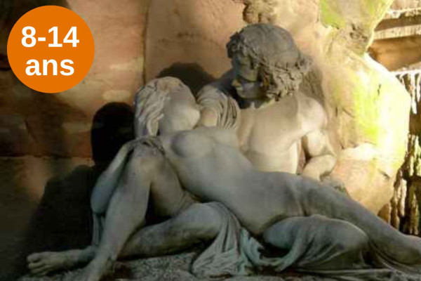 Les héros de la mythologie au jardin du Luxembourg